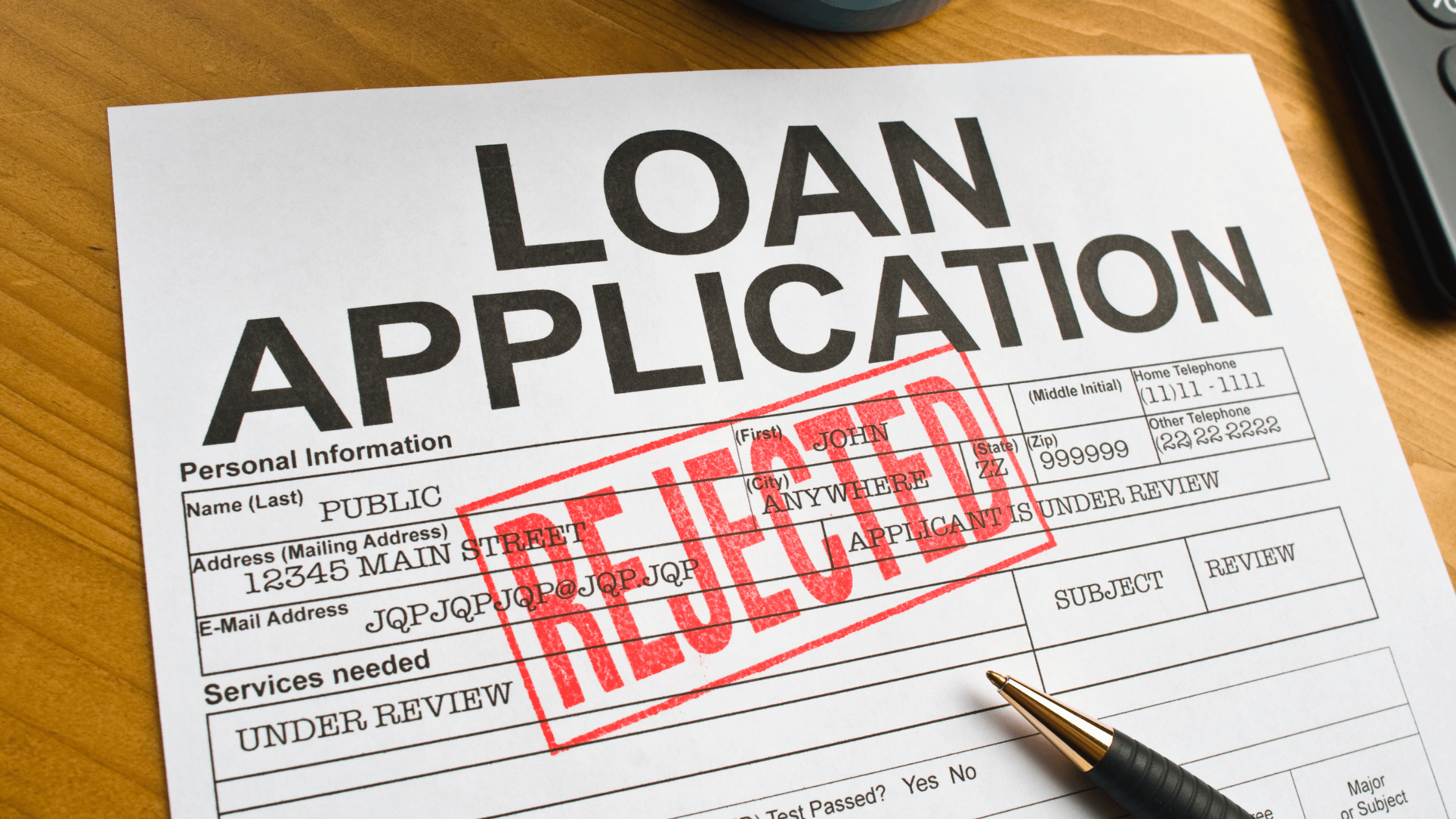 Why is my loan getting rejected in South Africa?